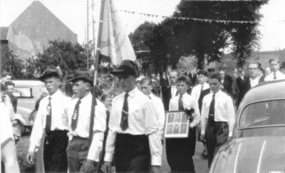 Kreisbundesjungschtzenfest in Altenburg beim 25jhrigen Jubilum der St. Hubertus Jungschtengilde